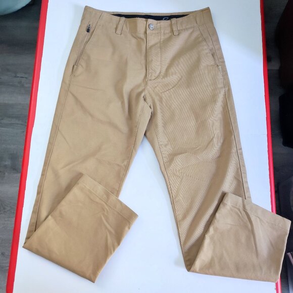 Eddie Bauer outdoor pants men's size 30X30 desert brown zip pocket - Picture 1 of 15